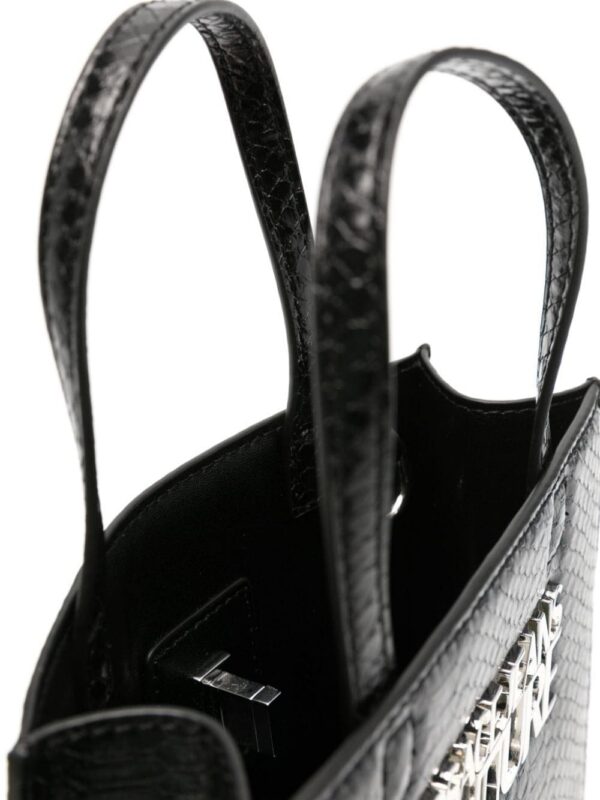 21766047_51736094_1000.jpg Versace Jeans Couture logo-lettering crocodile-embossed mini bag