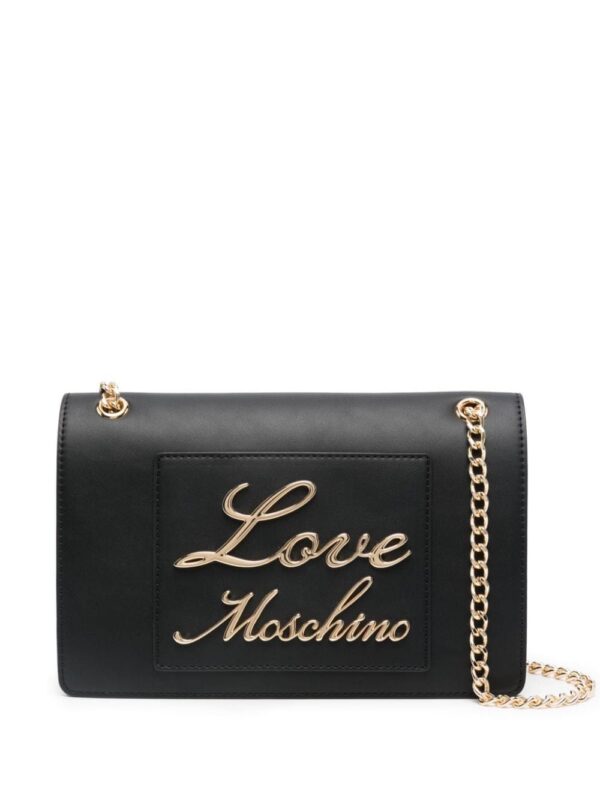 21773642_51656581_1000.jpg Love Moschino logo-lettering shoulder bag