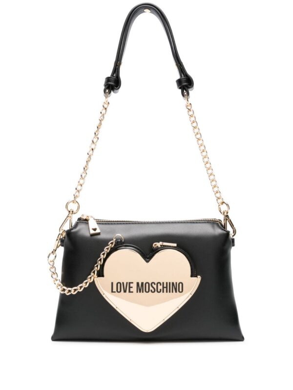 21773646_52574563_1000.jpg Love Moschino heart-plaque faux-leather shoulder bag