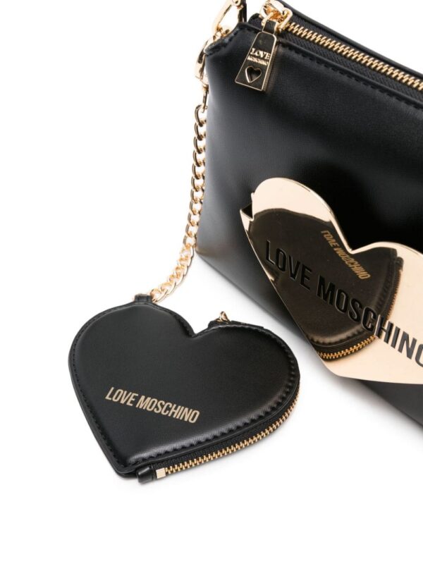 21773646_52574567_1000.jpg Love Moschino heart-plaque faux-leather shoulder bag
