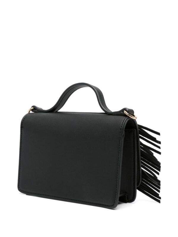 21773654_51671484_1000.jpg Love Moschino fringed logo-plaque crossbody bag