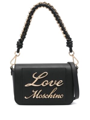 21773661_52264396_1000.jpg Love Moschino logo plaque shoulder bag