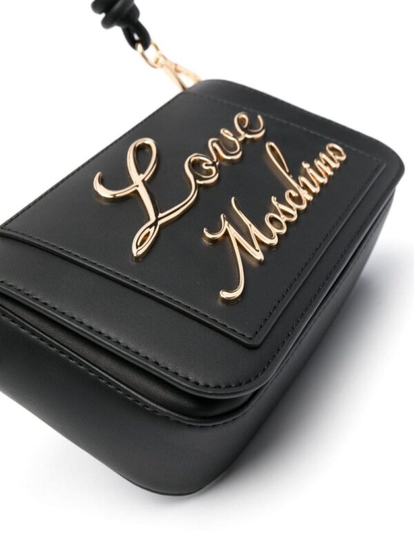21773661_52264403_1000.jpg Love Moschino logo plaque shoulder bag