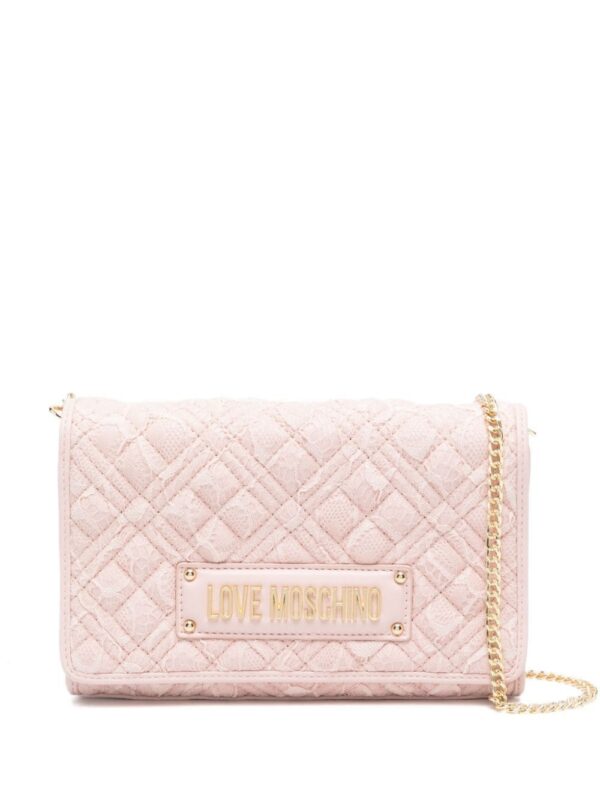 21773674_51657377_1000.jpg Love Moschino logo-lettering quilted crossbody bag