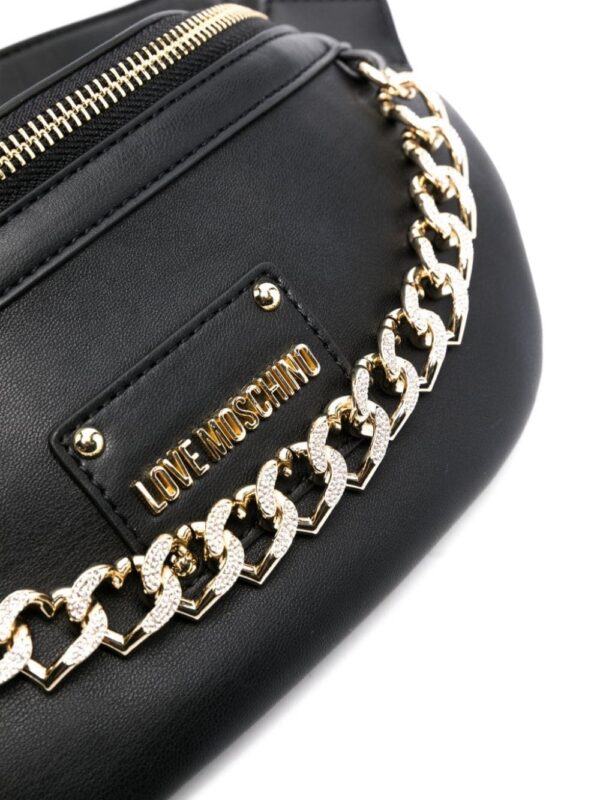 Love Moschino logo-lettering belt bag
