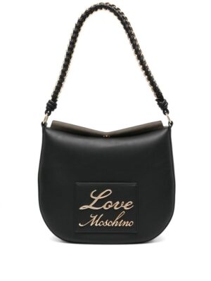 21773689_52570236_1000.jpg Love Moschino logo-lettering chain-link shoulder bag