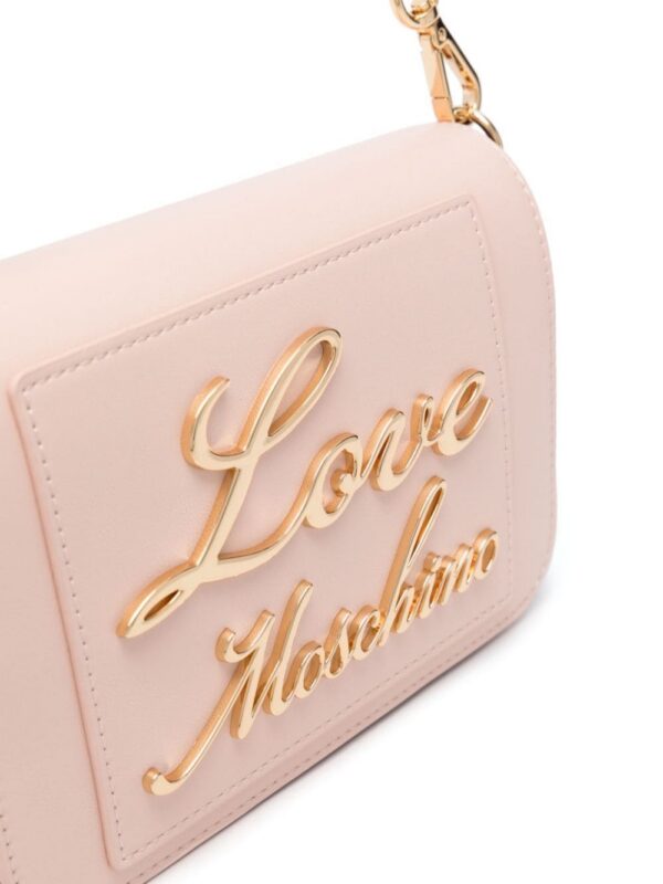 21776134_48133459_1000.jpg Love Moschino logo-lettering shoulder bag