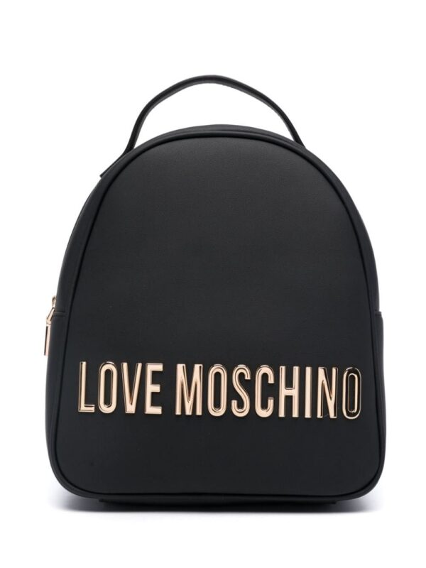 21776135_52265521_1000.jpg Love Moschino logo-lettering backpack