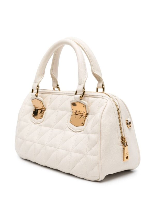 21776142_51656418_1000.jpg Love Moschino logo-lettering quilted tote bag
