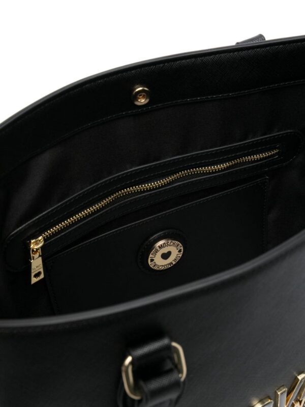 21776145_51670301_1000.jpg Love Moschino logo-lettering shoulder bag