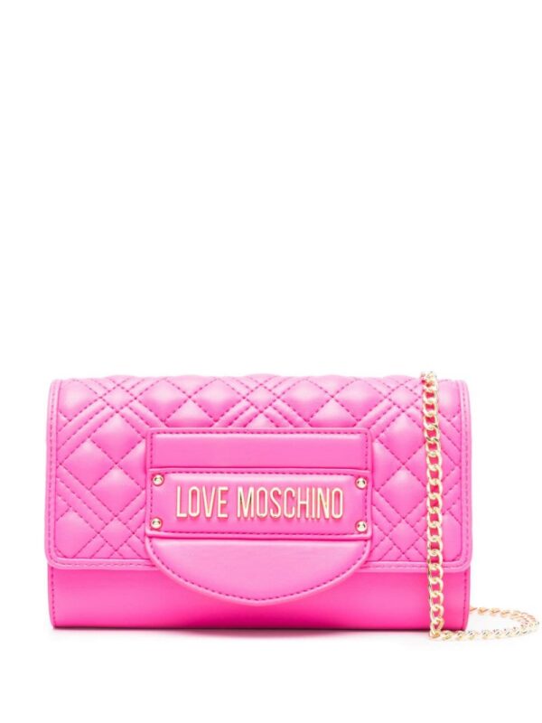 21776146_51658616_1000.jpg Love Moschino logo-lettering quilted shoulder bag