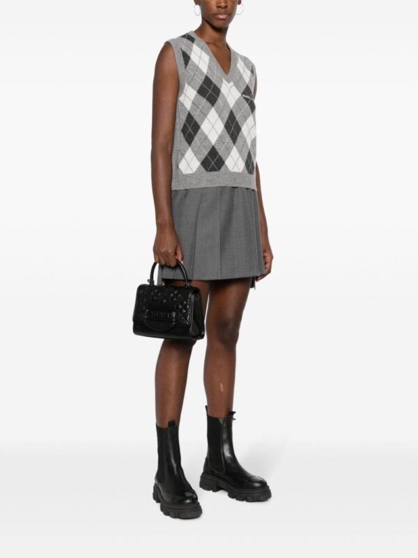 Love Moschino logo-lettering quilted tote bag