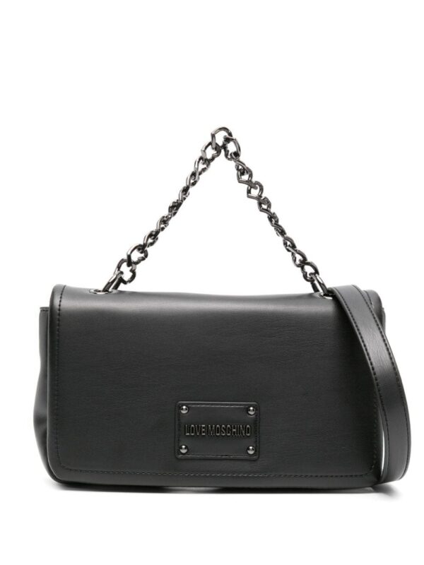 21776154_52569233_1000.jpg Love Moschino logo-plaque foldover-top crossbody bag