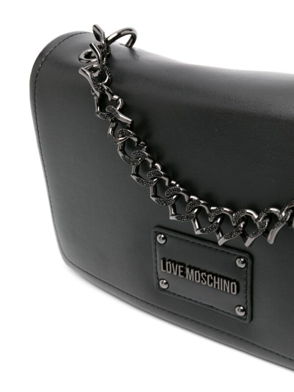 21776154_52569262_1000.jpg Love Moschino logo-plaque foldover-top crossbody bag