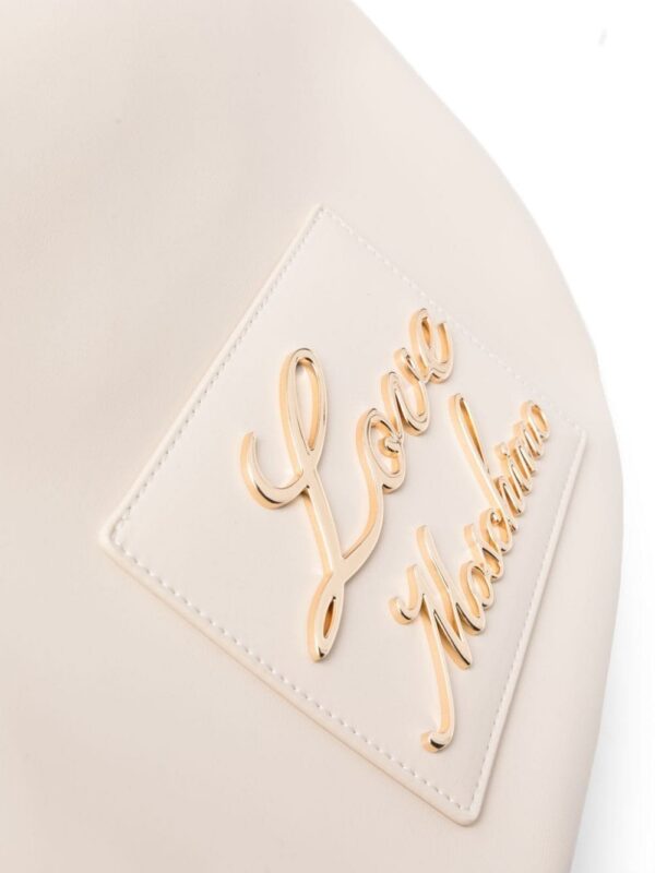 21776156_51656375_1000.jpg Love Moschino logo-lettering faux-leather tote bag