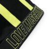 Love Moschino logo-embroidered colour-block tote bag