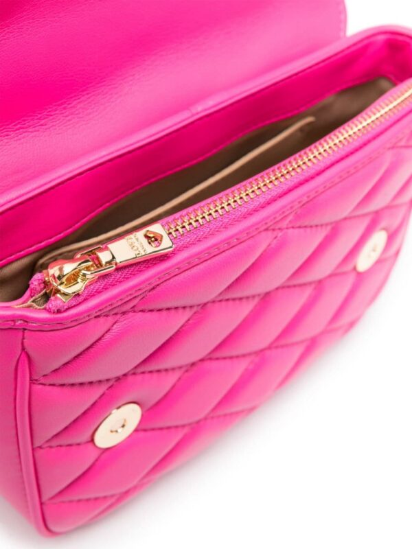 21776160_51672555_1000.jpg Love Moschino logo-plaque quilted crossbody bag