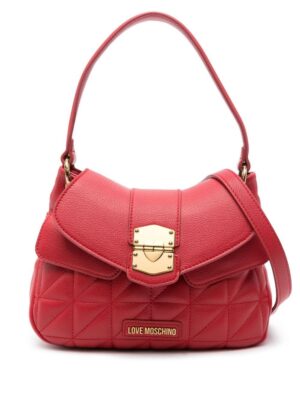 21776163_52263897_1000.jpg Love Moschino logo-lettering quilted tote bag