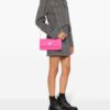 Love Moschino logo-plaque clutch bag
