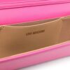 Love Moschino logo-plaque clutch bag