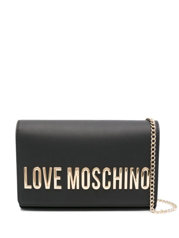 21777366_52280016_1000.jpg Love Moschino logo-plaque crossbody bag