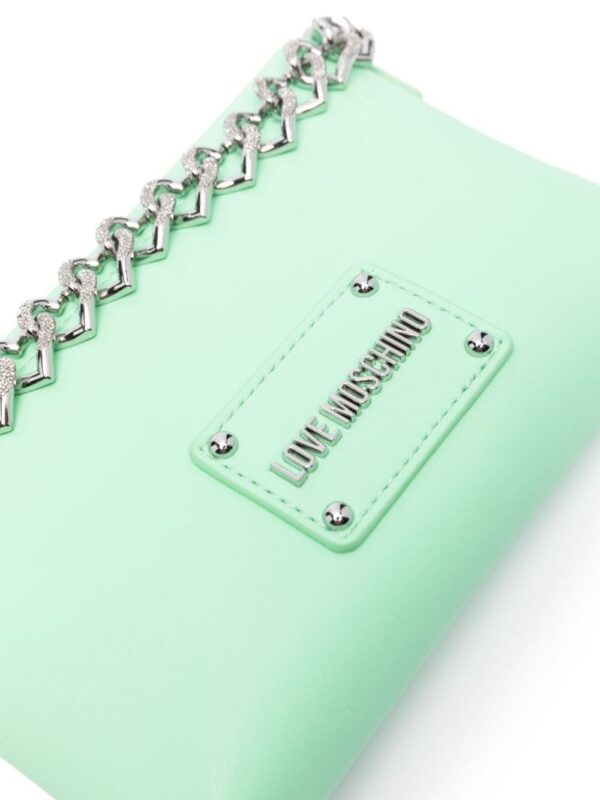21777368_52264633_1000.jpg Love Moschino logo-plaque crossbody bag