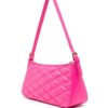 Love Moschino logo-plaque quilted shoulder bag