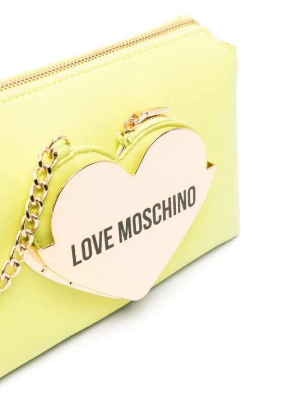 Love Moschino logo-plaque shoulder bag