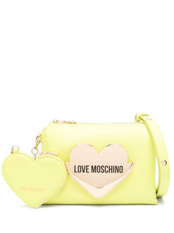 Love Moschino logo-plaque shoulder bag