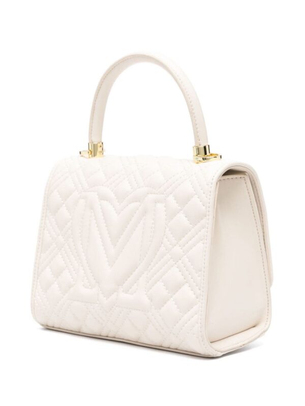 21777384_51656615_1000.jpg Love Moschino logo-lettering quilted tote bag