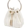 Jimmy Choo Bon Bon satin bucket bag