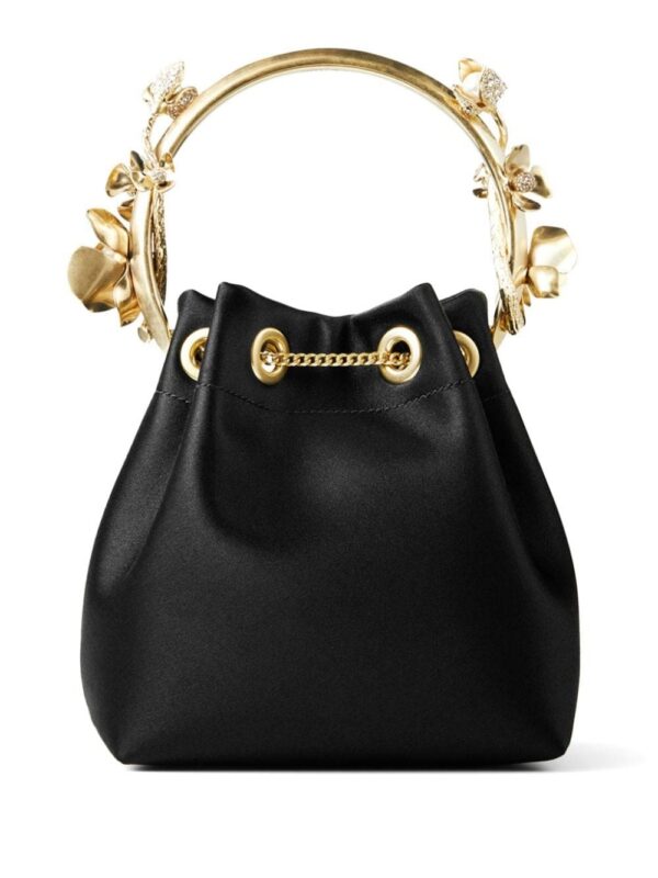 21825738_53198596_1000.jpg Jimmy Choo Bon Bon flower-appliqué satin bag