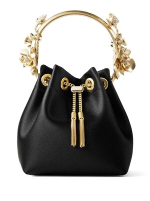 21825738_53198607_1000.jpg Jimmy Choo Bon Bon flower-appliqué satin bag