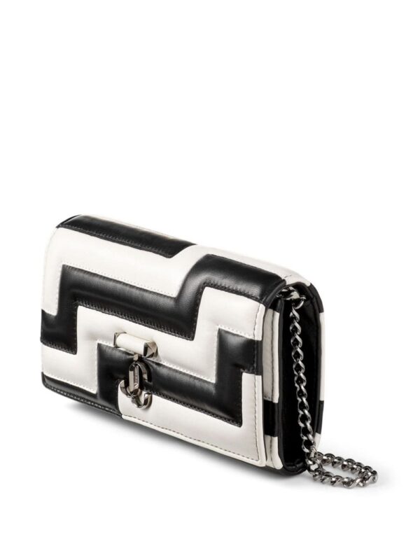 Jimmy Choo Avenue matelassé clutch bag