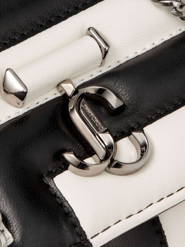 Jimmy Choo Avenue matelassé clutch bag