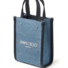 Jimmy Choo denim mini tote bag