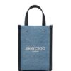 Jimmy Choo denim mini tote bag