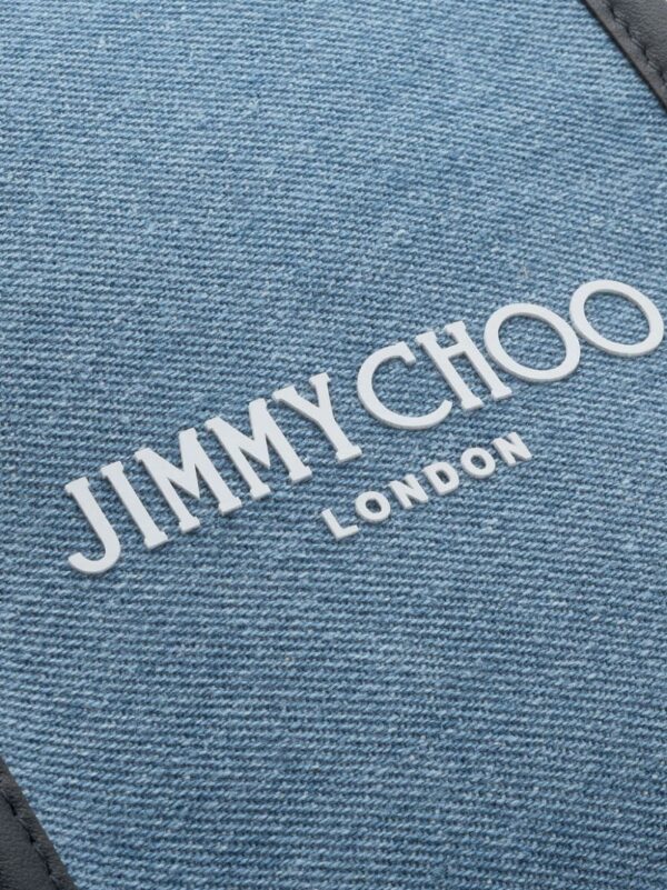 Jimmy Choo denim mini tote bag