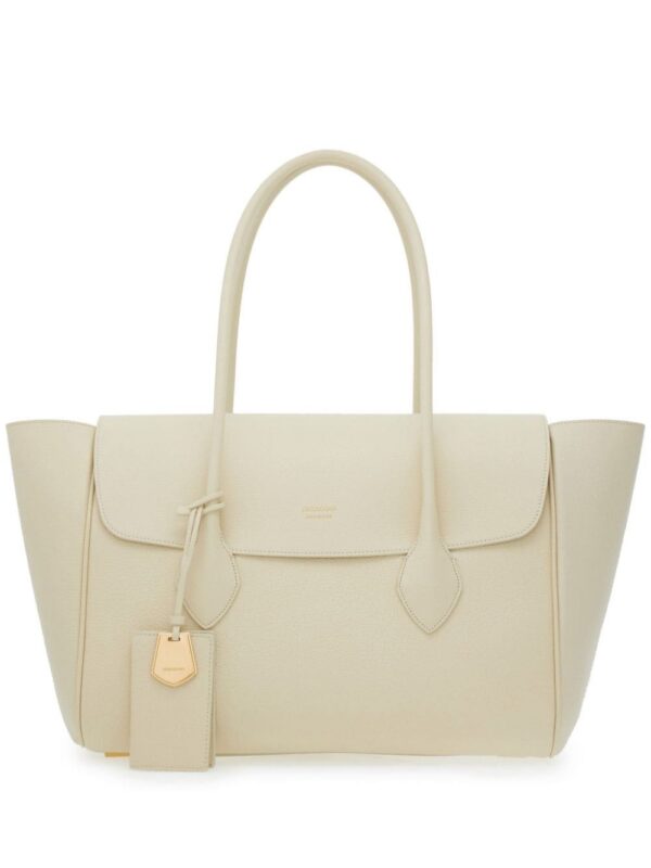 21832367_52246239_1000.jpg Ferragamo logo-plaque leather tote bag