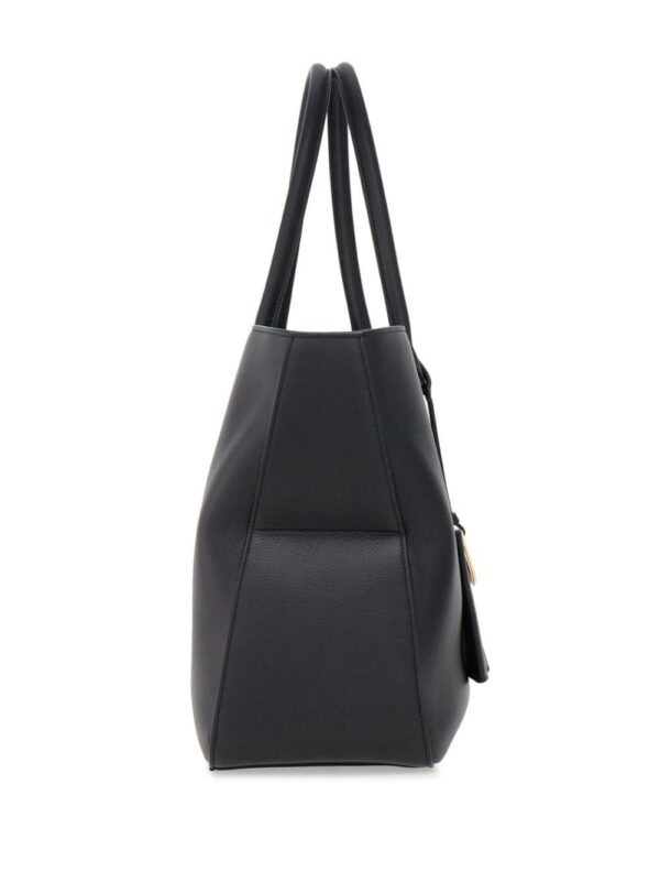 Ferragamo large logo-stamp leather tote bag