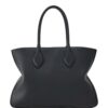 Ferragamo large logo-stamp leather tote bag
