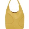 Ferragamo debossed-logo panelled leather bag