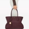 21832405_51714678_1000.jpg Ferragamo large logo-stamp leather tote bag