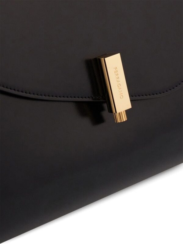 Ferragamo Geometric logo-engraved tote bag