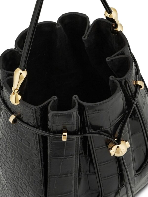 21832416_52502057_1000.jpg Ferragamo medium embossed-effect leather bucket bag
