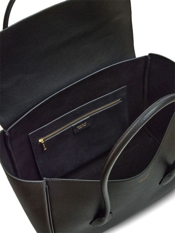 21834165_52250472_1000.jpg Ferragamo logo-plaque leather tote bag