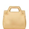 21834185_51697192_1000.jpg Ferragamo Wanda metallic-finish mini bag
