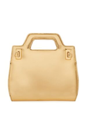 21834185_51697192_1000.jpg Ferragamo Wanda metallic-finish mini bag