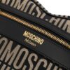 21850533_51683253_1000.jpg Moschino logo-jacquard metallic clutch bag