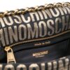 Moschino Biker logo-print shoulder bag